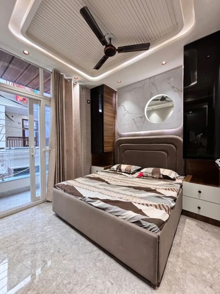 Bedroom, uttam nagar 2 Bedroom 453 Sq.Ft. Builder Floor In Uttam Nagar Delhi 10711609