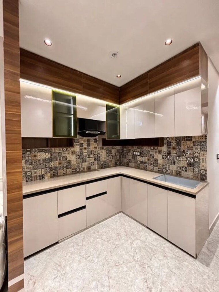 Kitchen, uttam nagar 2 Bedroom 453 Sq.Ft. Builder Floor In Uttam Nagar Delhi 10711609