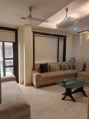 Living Room in 2.5 BHK Builder Floor at Lajpat Nagar Iii – for Rent