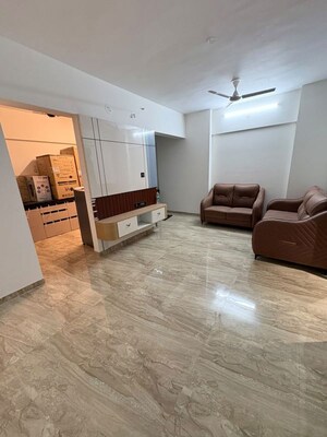 Living Room in 2 BHK Apartment at Saheel Itrend Homes Phase 2, Hinjewadi – for Rent