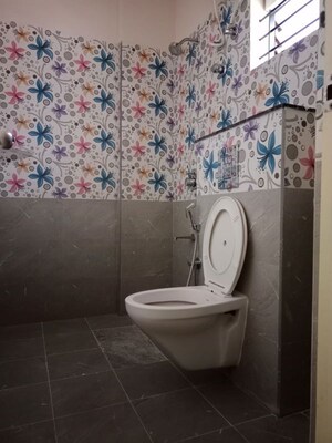 Bathroom in 1 BHK Builder Floor at Iti Layout – for Rent