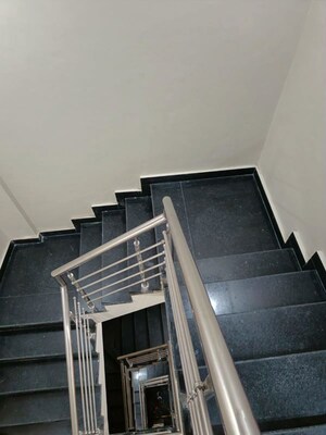 Staircase in 2 BHK Independent House at Sector 5 – for Rent
