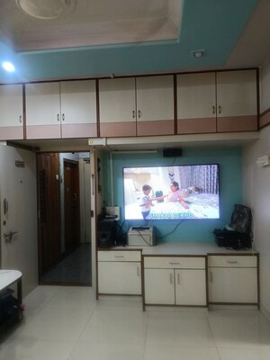 Kitchen in 1 RK Apartment at Nagari Niwara CHS, Goregaon East – for Sale