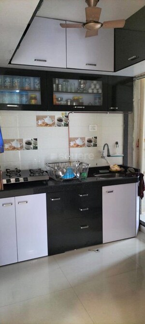 Kitchen in 1 BHK Apartment at Chamunda Heights, Ghansoli – for Rent