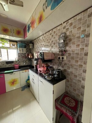 Kitchen in 2 BHK Apartment at Chamunda Heights, Ghansoli – for Rent