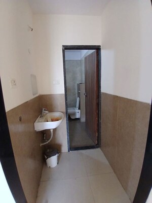 Bathroom in 2 BHK Apartment at Chamunda Heights, Ghansoli – for Rent