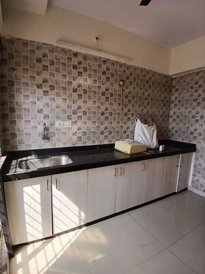 Kitchen in 2 BHK Apartment at Chamunda Heights, Ghansoli – for Rent