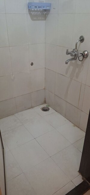 Bathroom in 1 BHK Apartment at Chamunda Daffodils, Ghansoli – for Rent