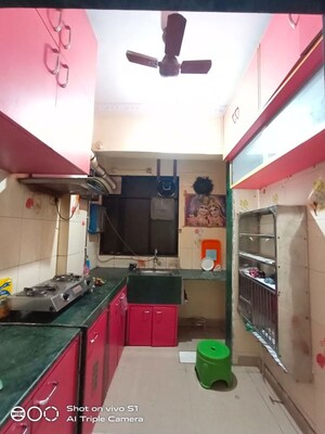 Kitchen in 2 BHK Apartment at Chamunda Heights, Ghansoli – for Rent