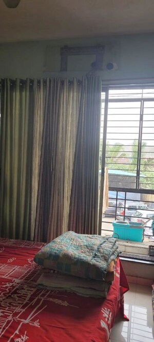 Bedroom in 2 BHK Apartment at Chamunda Heights, Ghansoli – for Rent