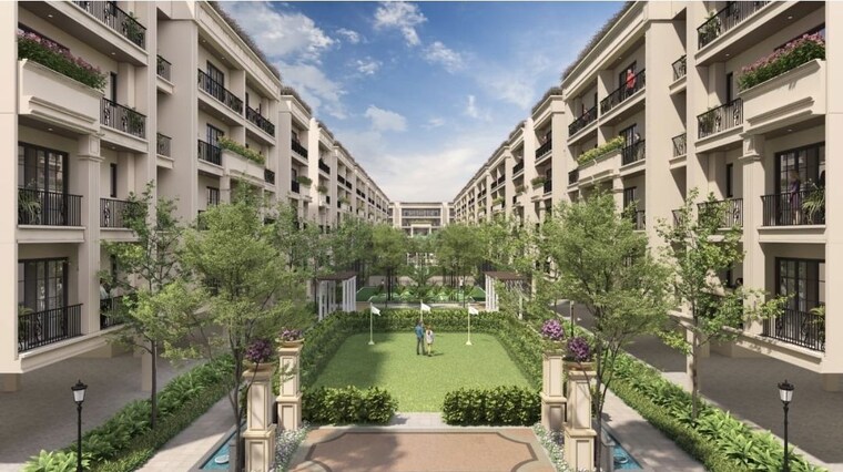 Exterior View, rof-pravasa 3 Bedroom 2017 Sq.Ft. Builder Floor In Sector 88a Gurgaon 10711799