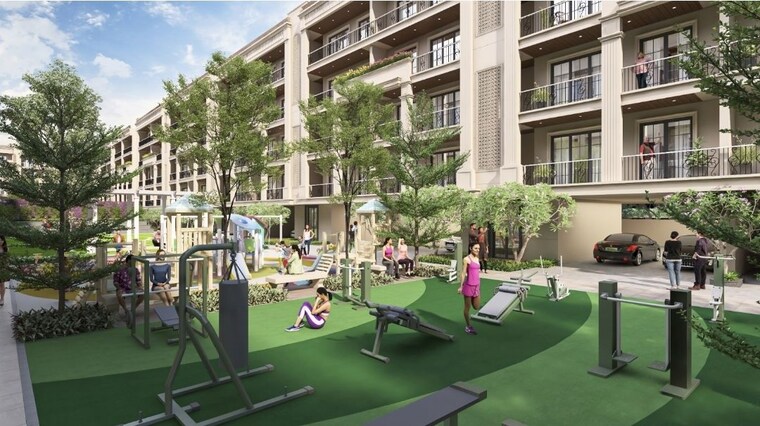 Balcony, rof-pravasa 3 Bedroom 2017 Sq.Ft. Builder Floor In Sector 88a Gurgaon 10711799