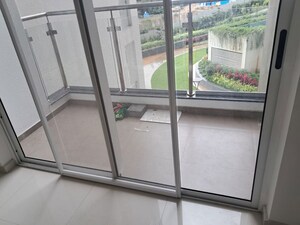 Balcony in 2 BHK Apartment at Runwal The Central Park, Chinchwad – for Rent