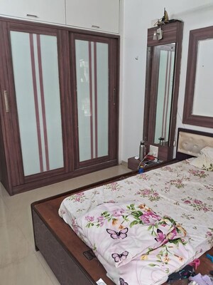Master Bedroom in 1 BHK Apartment at Fam CHS, Kopar Khairane – for Rent