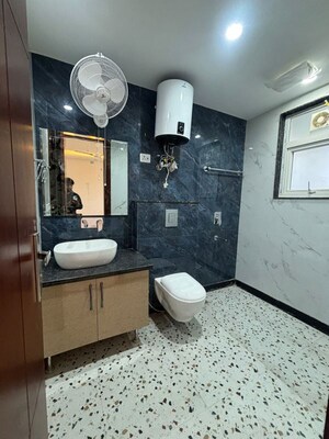 Bathroom in 3 BHK Builder Floor at Hauz Khas – for Rent