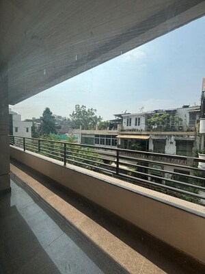 Balcony in 3 BHK Builder Floor at Hauz Khas – for Rent