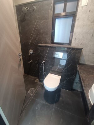 Bathroom in 2 BHK Apartment at Ajmera Boulevard, Malad West – for Sale