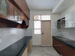 Kitchen in 3 BHK Builder Floor at Unitech South City II, Sector 50 – for Rent