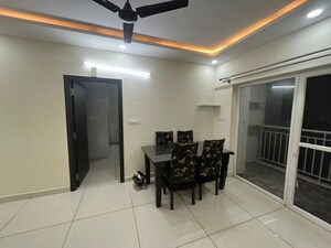 Dining area in 3 BHK Apartment at SLV Central Park, Whitefield – for Rent