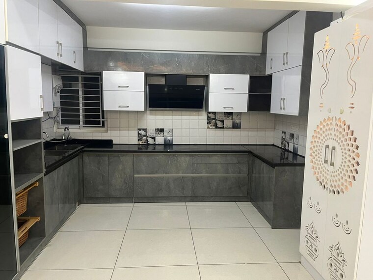 Kitchen, slv-central-park 3 Bedroom 1569 Sq.Ft. Apartment In Whitefield Bangalore 10711864