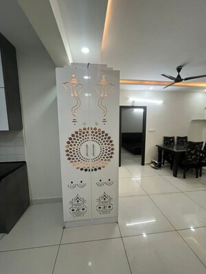 Living Room in 3 BHK Apartment at SLV Central Park, Whitefield – for Rent