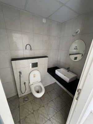 Bathroom in 2 BHK Apartment at Godrej Carnival, Mamurdi – for Rent