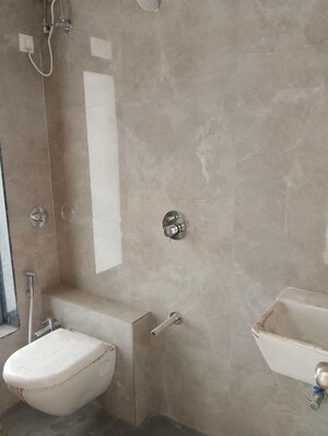Bathroom in 2.5 BHK Apartment at Nakul Raj , Malad West – for Rent