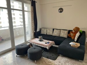 Living Room in 2.5 BHK Apartment at SS The Leaf, Sector 85 – for Rent