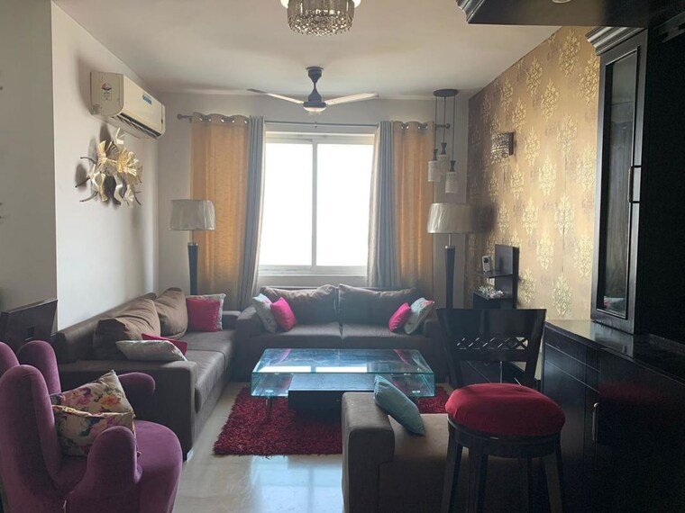 Living Room, unitech-heritage-city 3 Bedroom 1800 Sq.Ft. Apartment In Sector 25 Gurgaon 10711911