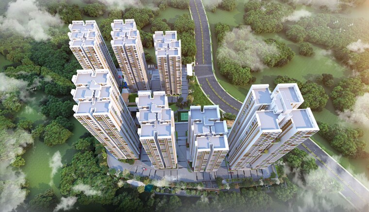 Master Plan, raghuram-the-vue-residences 3 Bedroom 2150 Sq.Ft. Apartment In Puppalaguda Hyderabad 10711835