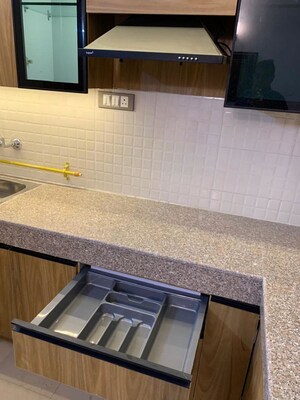 Kitchen in 1 BHK Apartment at ROF Amaltas, Sector 92 – for Rent