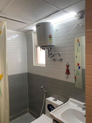 Bathroom in 1 BHK Apartment at ROF Amaltas, Sector 92 – for Rent
