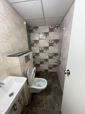 Bathroom in 2 BHK Apartment at Mahindra Happinest Tathawade Phase 1, Tathawade – for Rent