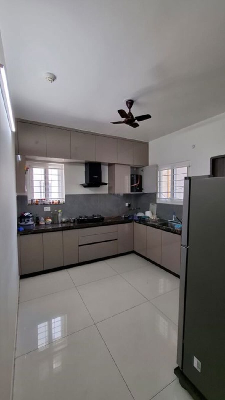 Kitchen, my-home-tridasa 3 Bedroom 1830 Sq.Ft. Apartment In Tellapur Hyderabad 10711946