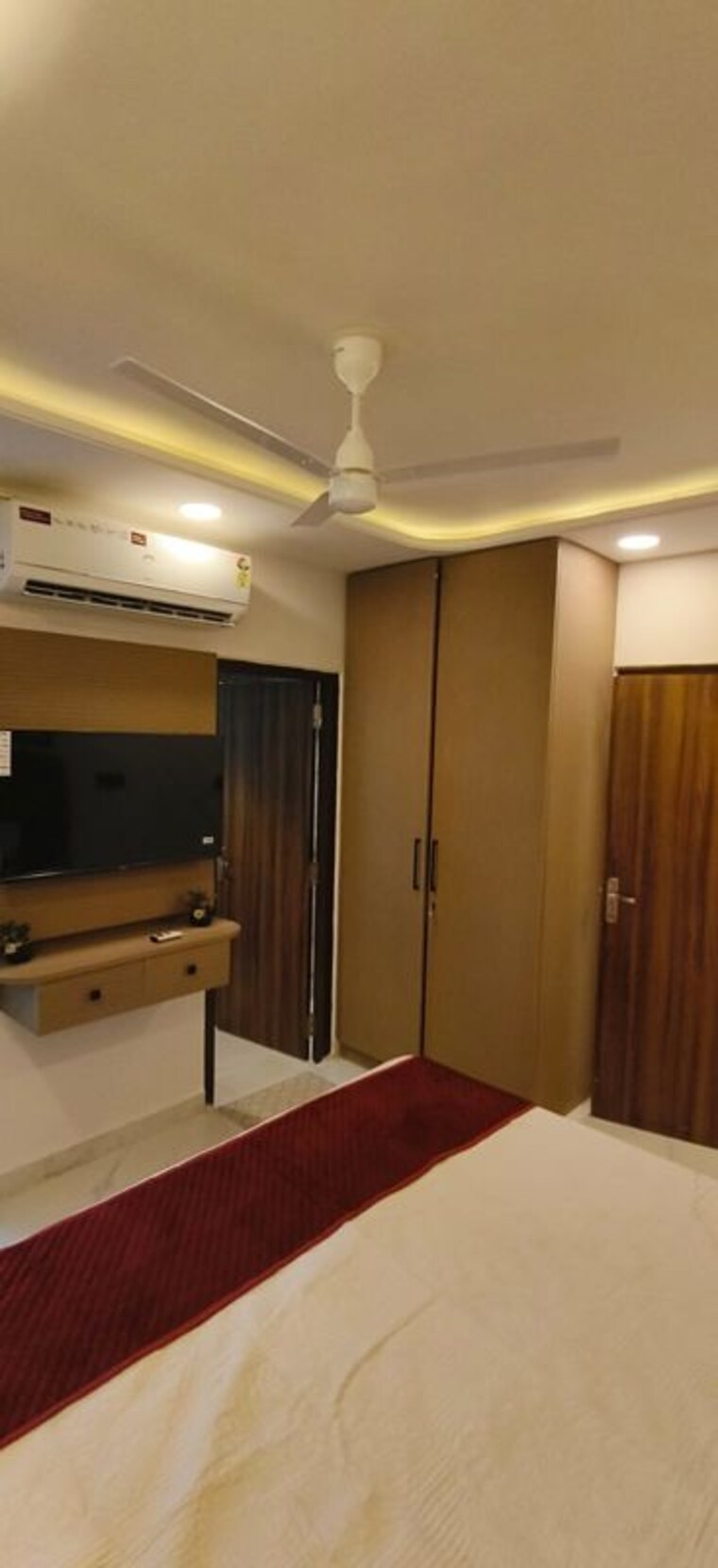 Bedroom, coral-evoq Studio 470 Sq.Ft. Apartment In Jagatpura Jaipur 10711959