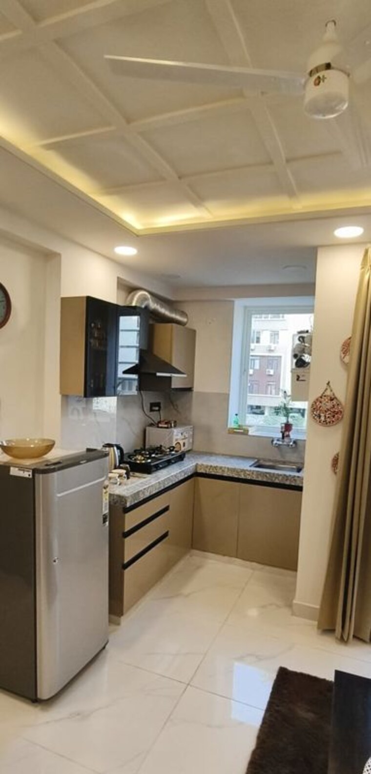 Kitchen, coral-evoq Studio 470 Sq.Ft. Apartment In Jagatpura Jaipur 10711959
