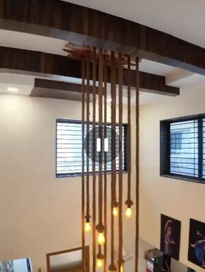 Staircase in 4 BHK Villa at Piplod – for Sale