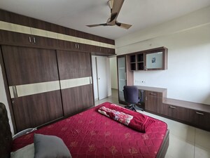 Bedroom in 3 BHK Apartment at Mantri Webcity, Hennur Road – for Rent