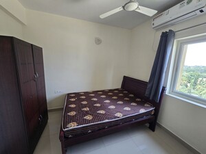 Bedroom in 3 BHK Apartment at Mantri Webcity, Hennur Road – for Rent