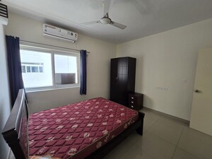 Bedroom in 3 BHK Apartment at Mantri Webcity, Hennur Road – for Rent
