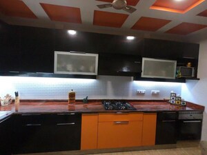 Kitchen in 3 BHK Builder Floor at Emaar Emerald Floors, Sector 65 – for Rent