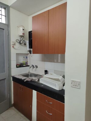 Kitchen in 2 BHK Builder Floor at Unitech Arcadia, South City 2 – for Rent