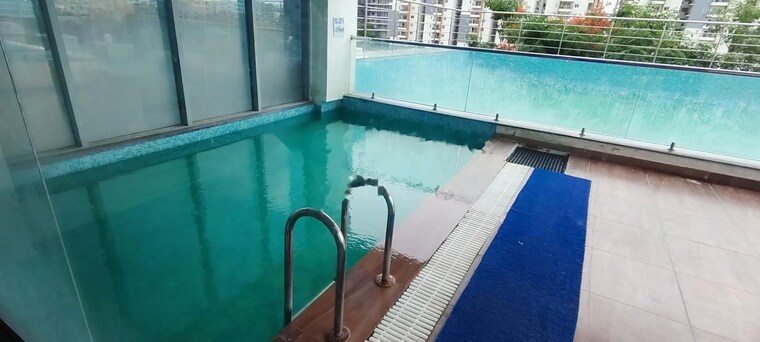 Swimming Pool, accurate-wind-chimes 3 Bedroom 2000 Sq.Ft. Apartment In Gachibowli Hyderabad 10712111