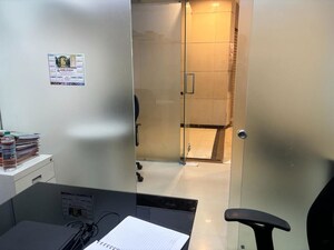 Bathroom in  Office Space at Rustomjee Eaze Zone Mall, Malad West – for Rent