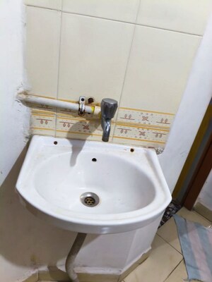 Bathroom in 2 BHK Apartment at Trimurti Residency, Badlapur West – for Rent