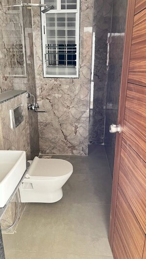 Bathroom in 4 BHK Villa at Krishna Sai Dwarka, Kiwale – for Rent