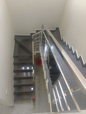 Staircase in 4 BHK Independent House at Kolazhy – for Sale