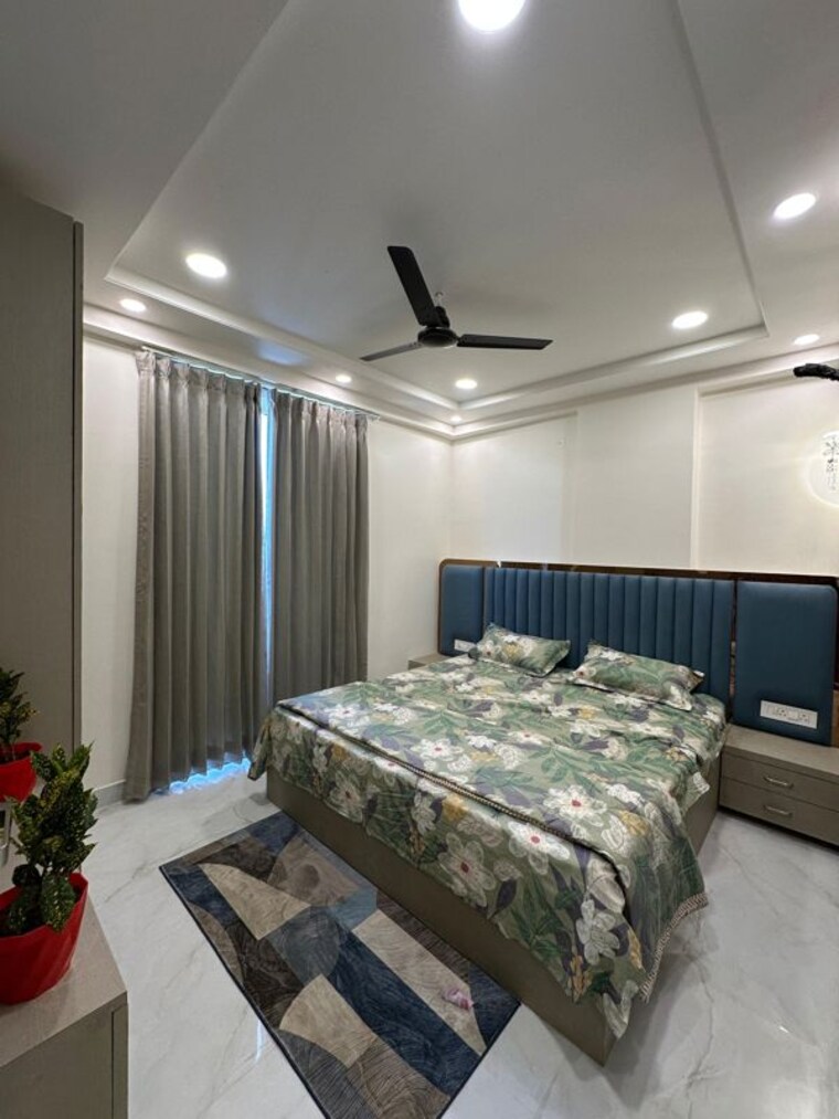 Bedroom, shri-shivam-majestic 3 Bedroom 1000 Sq.Ft. Apartment In Jagatpura Jaipur 10712336