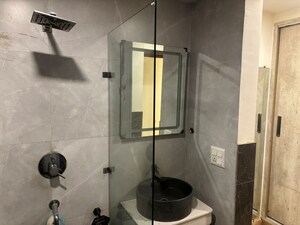 Bathroom in 3 BHK Builder Floor at Shivalik Colony – for Rent