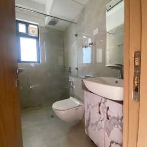 Bathroom in 2 BHK Apartment at M3M Skywalk, Sector 74 – for Rent